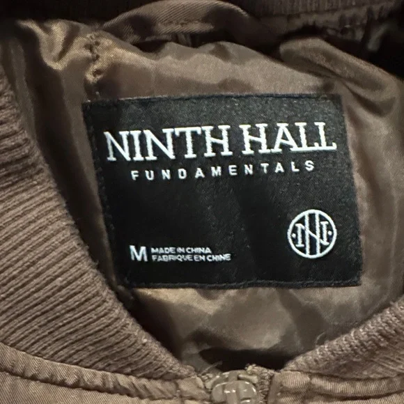 Brown Women's Bomber Jacket - Picture 4 of 8